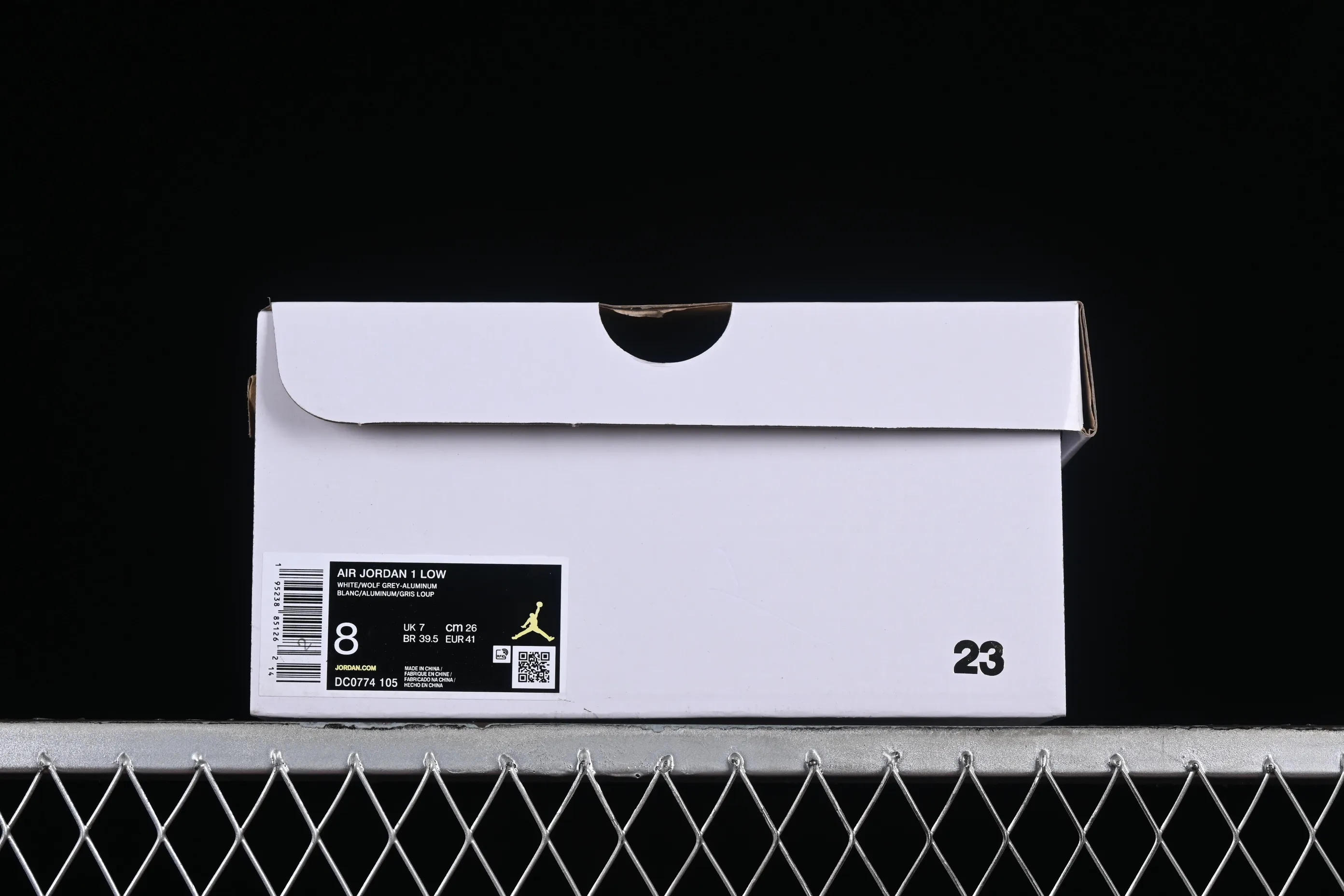 All Categories Air Jordan Jordan Series Basketball Shoes Air Jordan 1 Low Air Jordan 1 Low AJ1 Joe 1 Wolf Gray Low-top Cultural Leisure Sports Shoes DC0774-105